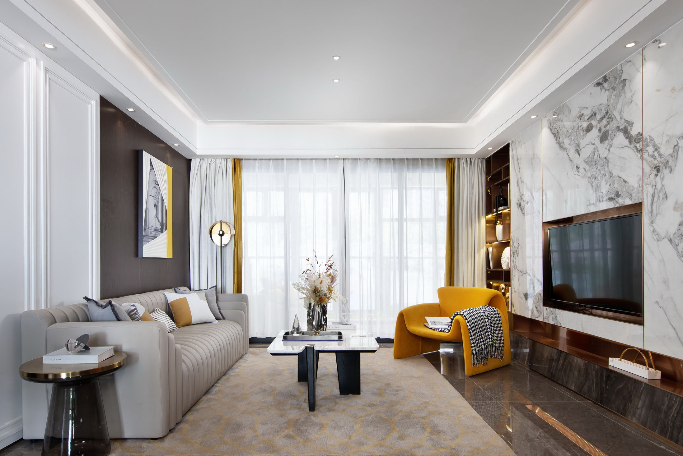 振業(yè)地產·河源·深河灣現(xiàn)代雅致樣板間