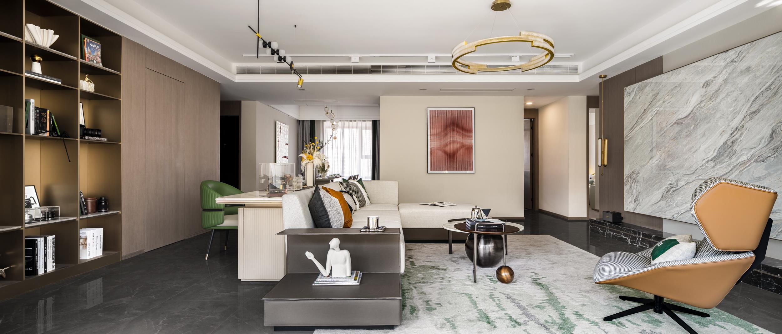 伊派設(shè)計(jì)| 山東時尚輕奢樣板房軟裝設(shè)計(jì)